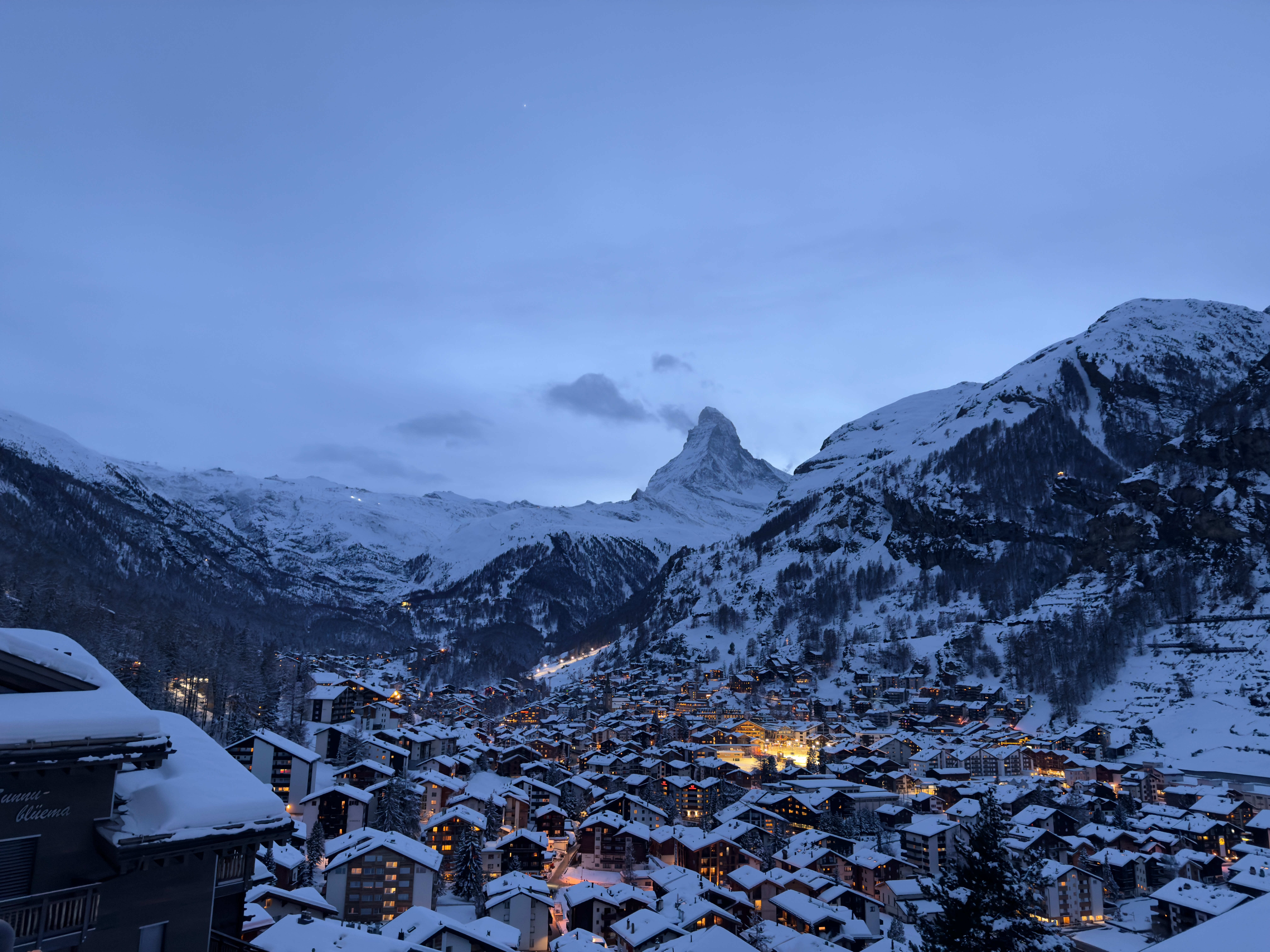 Mountain landscape in Switzerland photographed on an iPhone.